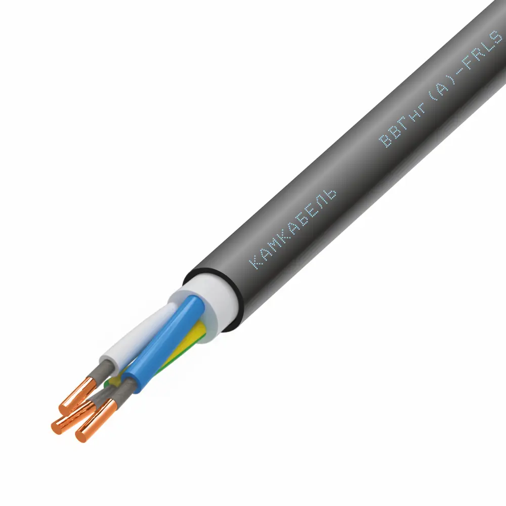 Кабель Камкабель ВВГнг(А)-FRLS 3x1.5 на отрез ГОСТ 84573445 STLM-2160329 
