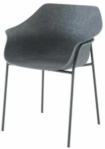 Ligne Roset Стул из фетра с подлокотниками  10266002-10266003