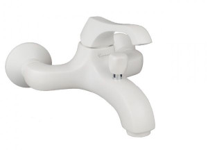 76001BIO Смеситель Ares для ванной, цвет белый-матовый