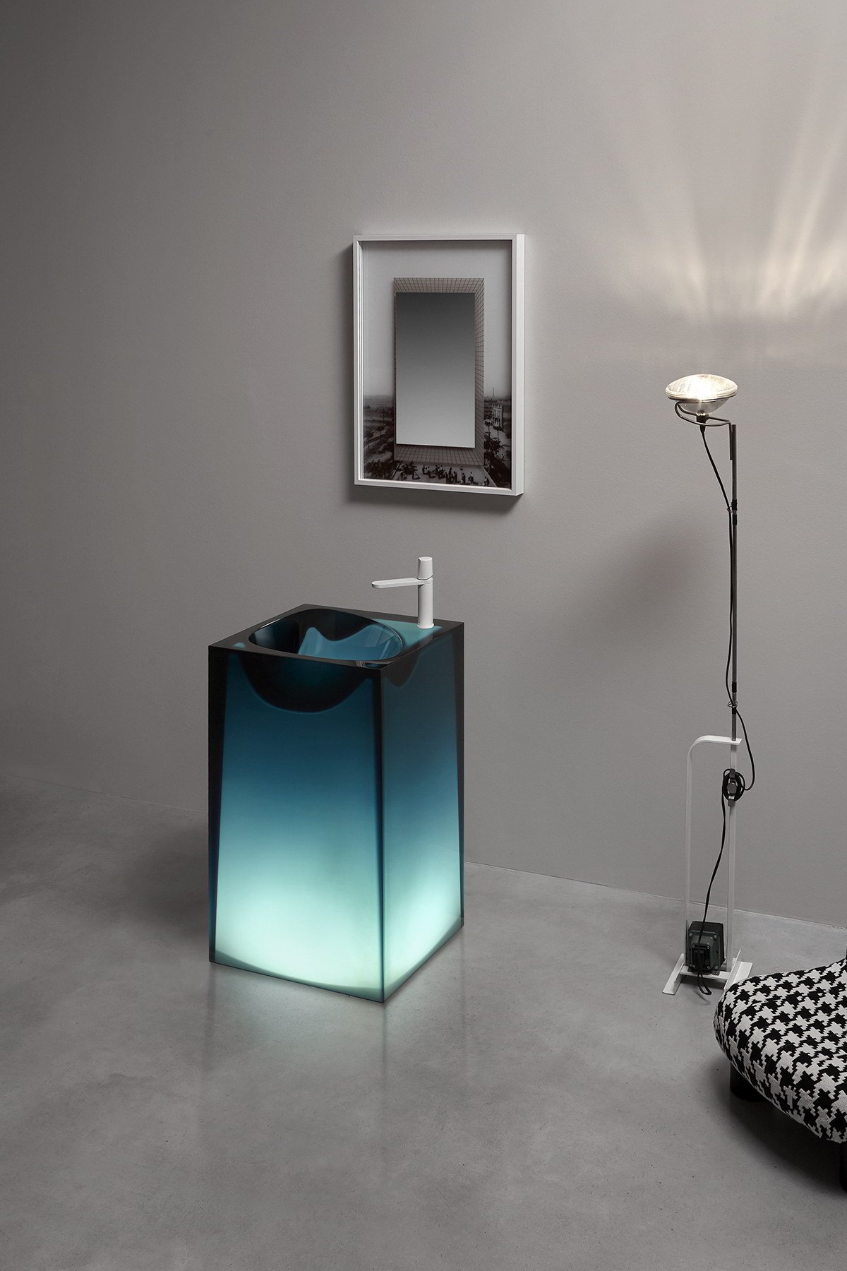 ASTRO E AURA Напольная раковина стоящая прямоугольная Antoniolupi  - Вид №31