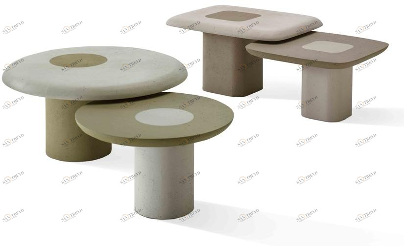 Cimento Журнальный столик из cimento® sun-id-1500819