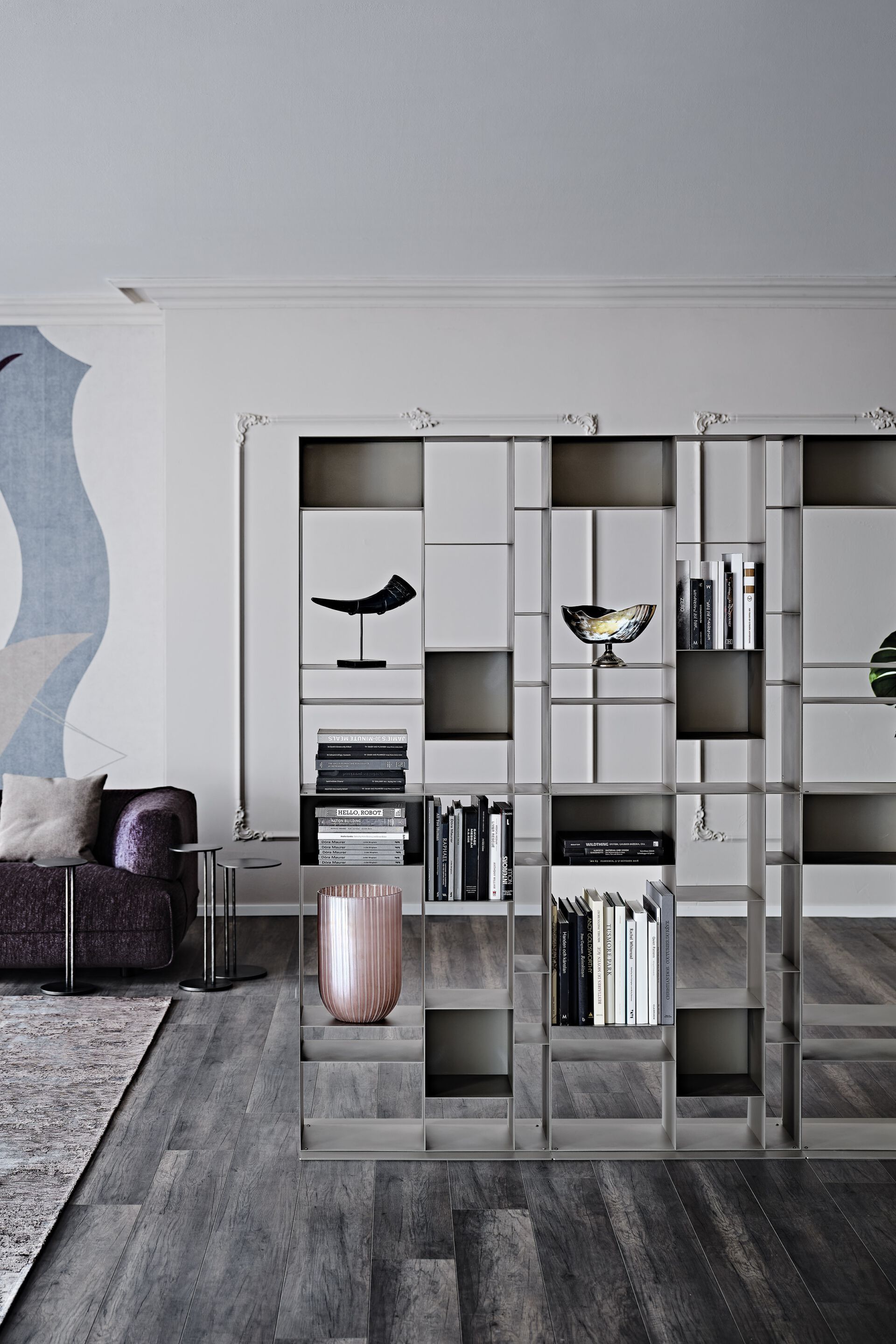 Модульный настенный книжный шкаф Cattelan italia LATITUDE ARCH-00140557 - Вид №9