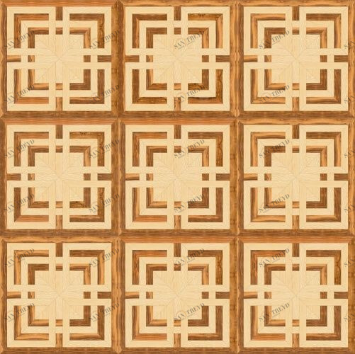 Художественный паркет Da Vinci Щитовой 26-223 Дуб (Гладкая) 500х500 мм 26010223