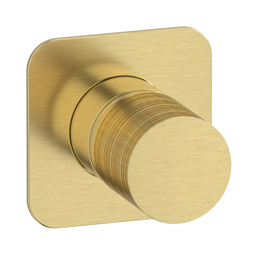 Внешние части встроенного смесителя на 1 потребителя WE ARE IB vn200np Brushed Pale Gold Vinile