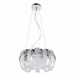 Подвесная люстра Crystal Lux Heat SP8 Crystal CRYSTAL LUX ДИЗАЙНЕРСКИЕ, HEAT CRYSTAL 056911 Хром