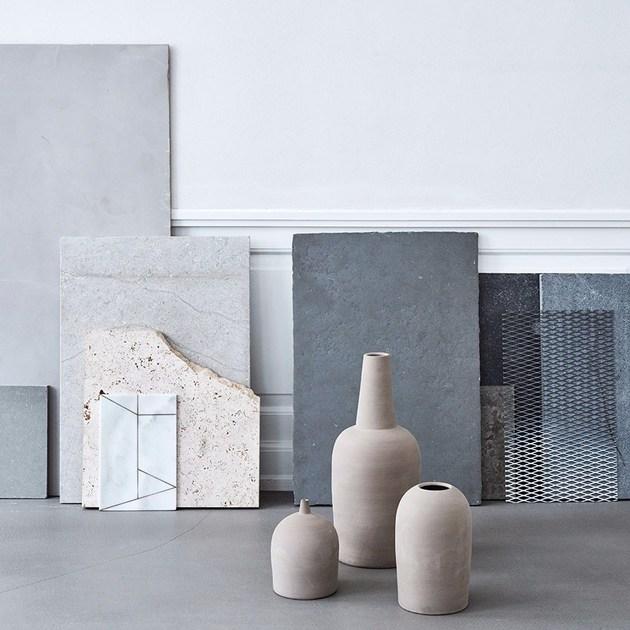 Kristina Dam Studio Каменная ваза в современном стиле  112-200-300  - Вид №2