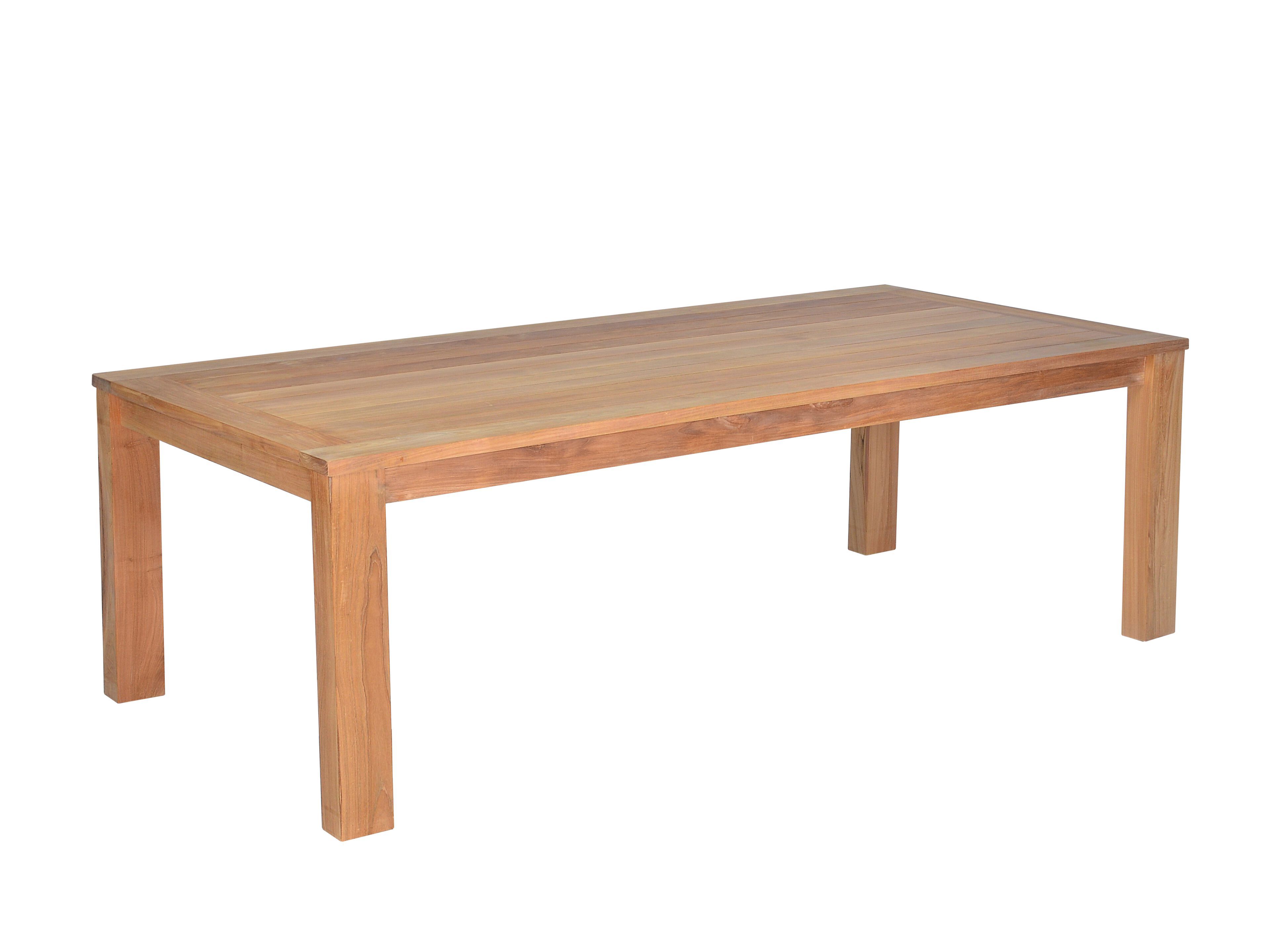 Прямоугольный садовый стол из тикового дерева cbdesign Orizont ARCH-00015816