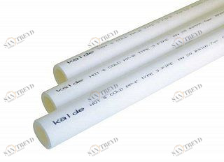 Труба полипропиленовая KALDE D 50х4,6 PN 10 белая 3202TBE500010