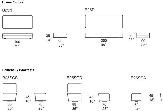 Paola Lenti Трехместный диван из технической ткани Cove sun-id-1447329 - Вид №6