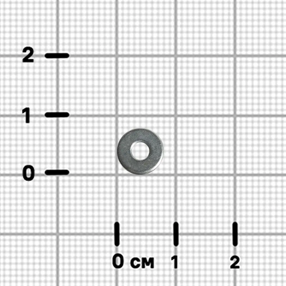 Кузовная шайба DIN 9021 M3 оцинкованная 89400574 Santreyd STLM-1583819 - Вид №1