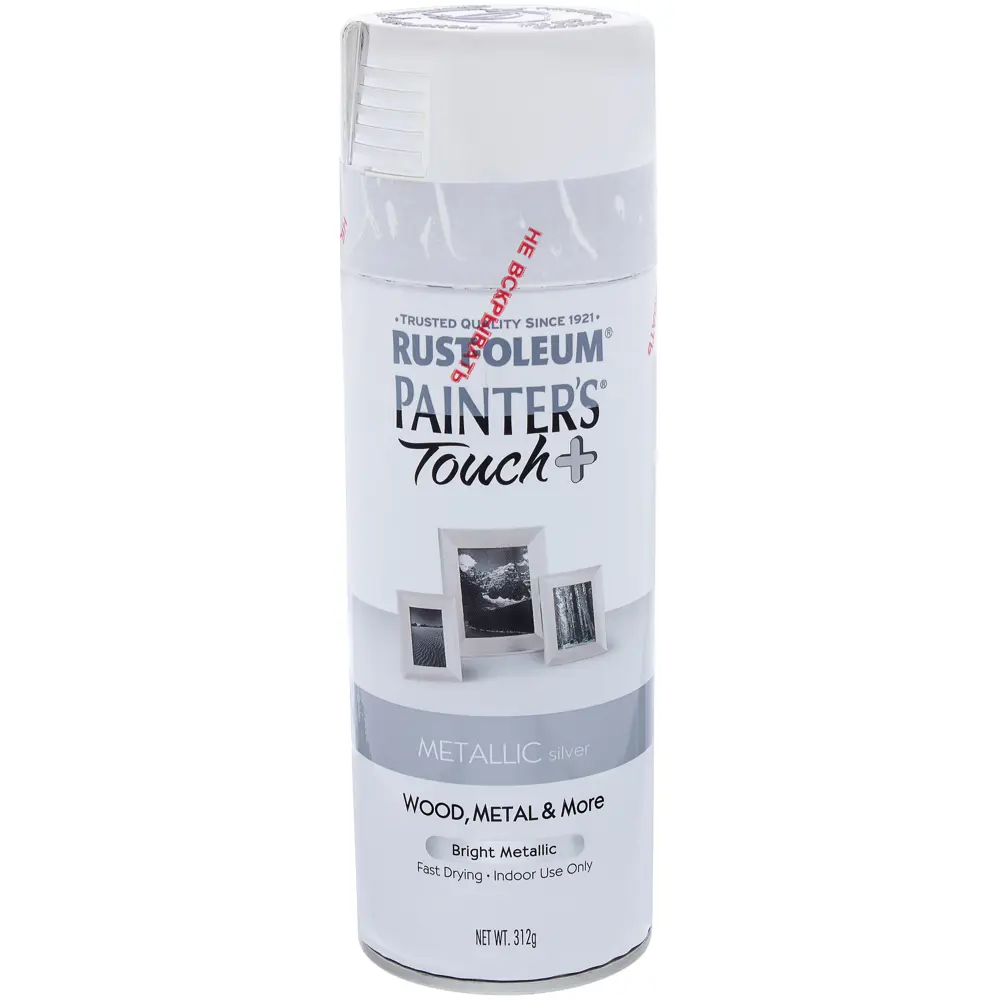 Краска аэрозольная PTouch цвет серебряный 0.34 кг RUST-OLEUM STLM-2126707