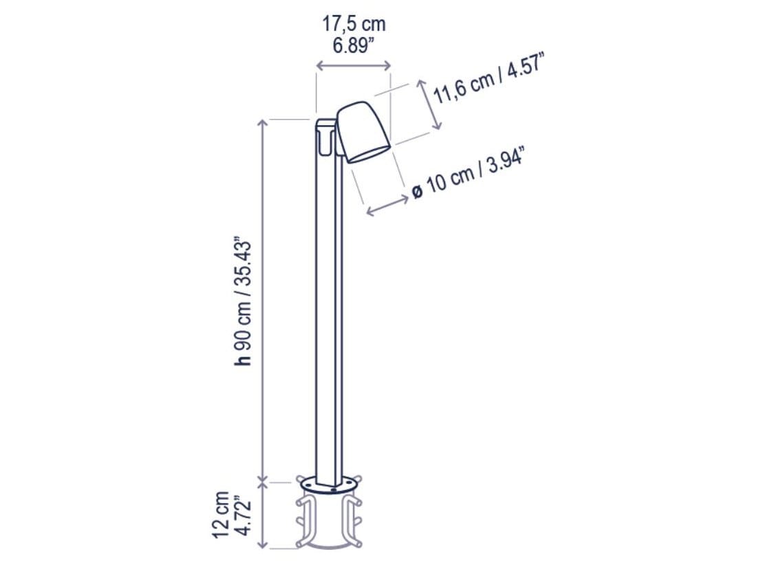 Светодиодный световой столб Bover Nut ARCH-00030977 - Вид №9