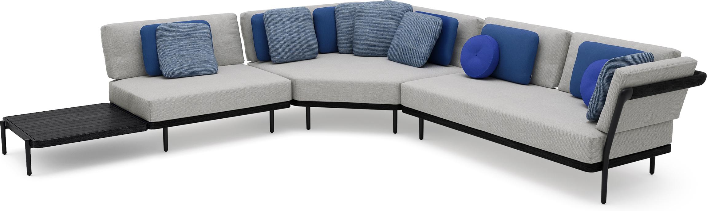 Concept 11 teak nero черный Manutti Flex MNST542 - Вид №1