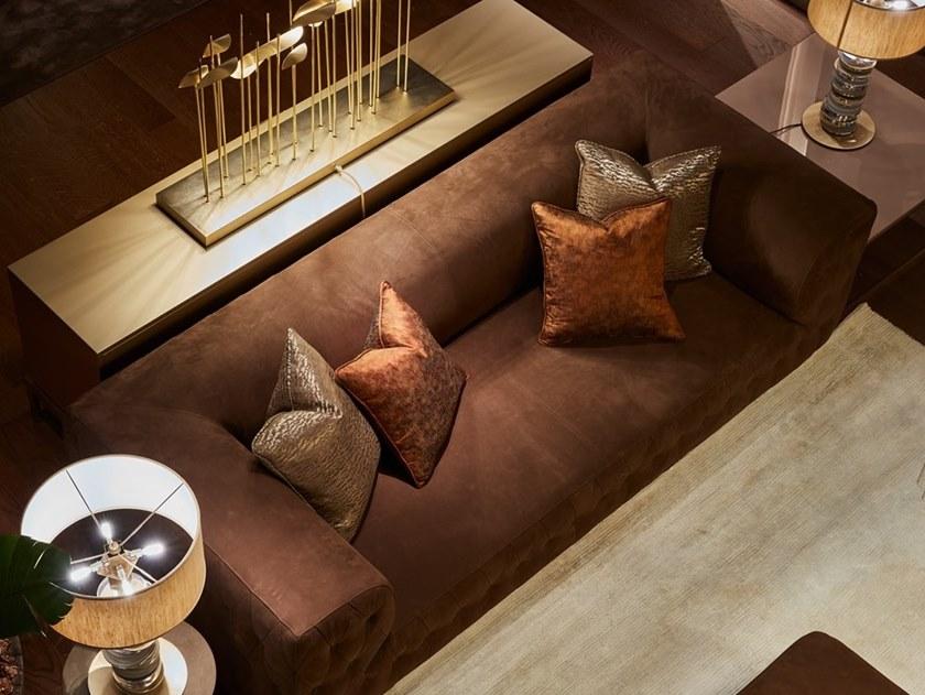 Paolo Castelli 3-х местный диван из нубука sun-id-1395034 - Вид №5