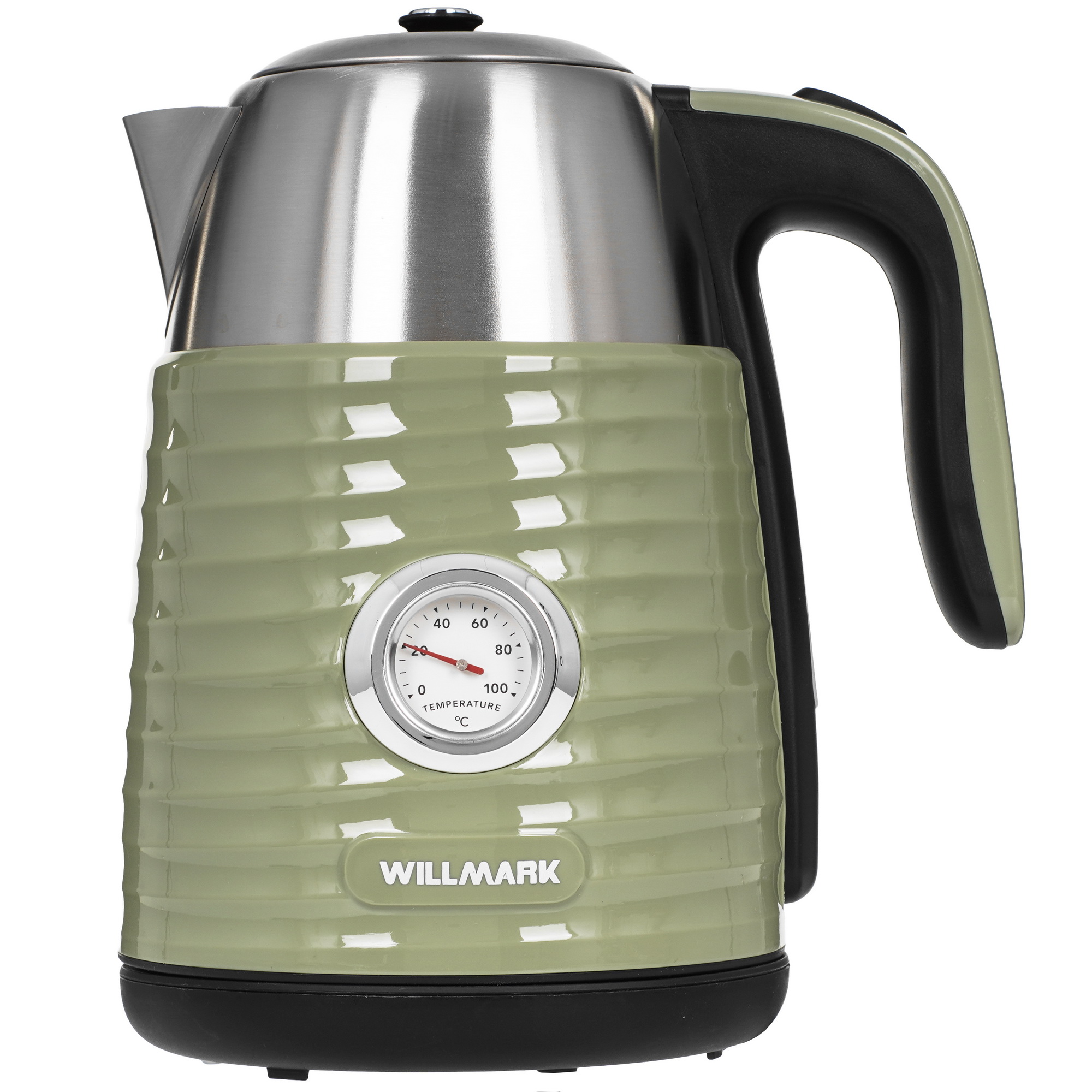 9908678 Электрочайник WILLMARK WEK-1738PST зеленый STDN-0037698