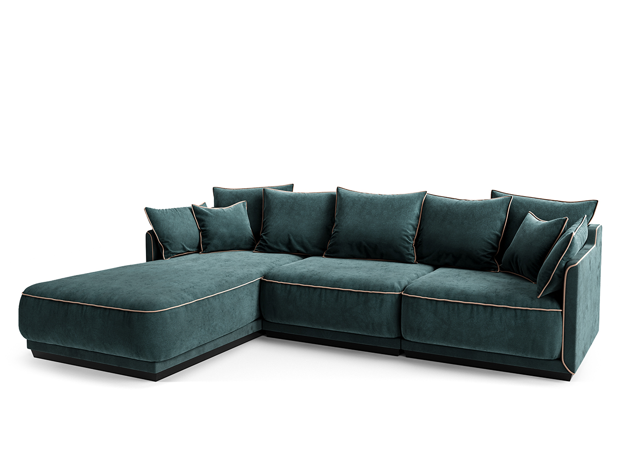 Д282 Ш195 В92 The IDEA Диван SOHO 813/805/804  - Вид №1