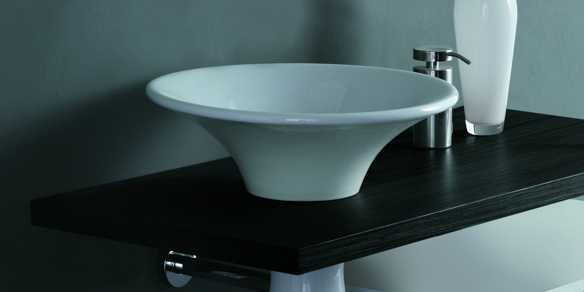 31FO Накладная раковина на столешницу  овальная Olympia Ceramica  - Вид №1