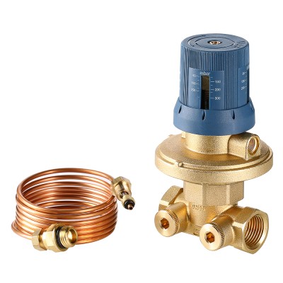 VT.041.G.30004 Автоматический регулятор перепада давления Valtec 1/2", 50–300 мбар 