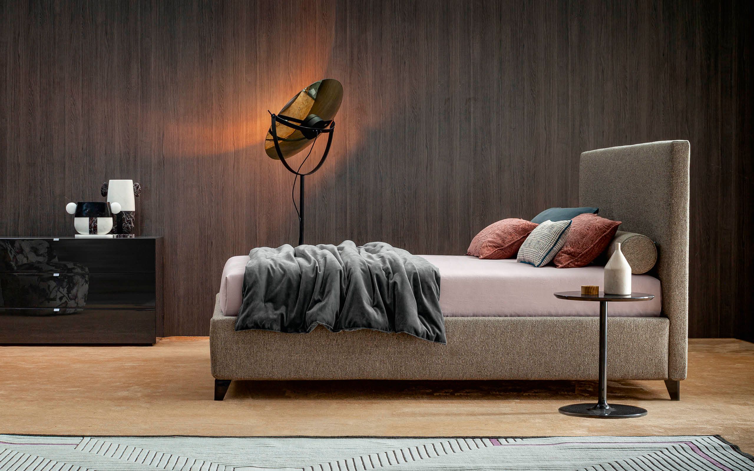 Двуспальная кровать с мягким изголовьем Twils ARCH-00091103 - Вид №11