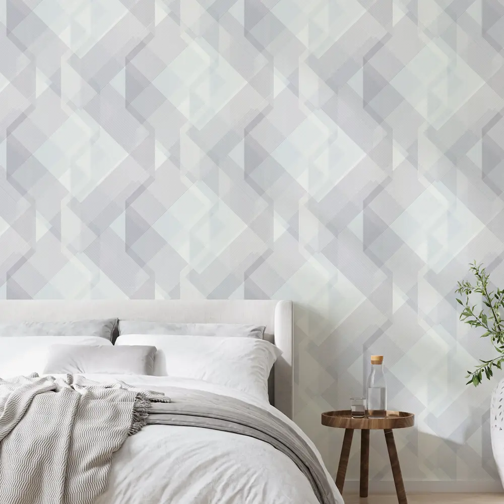 Обои флизелиновые Vog Collection Матрикс фиолетово-серые 1.06 м 50016-46 STLM-2053934 - Вид №1