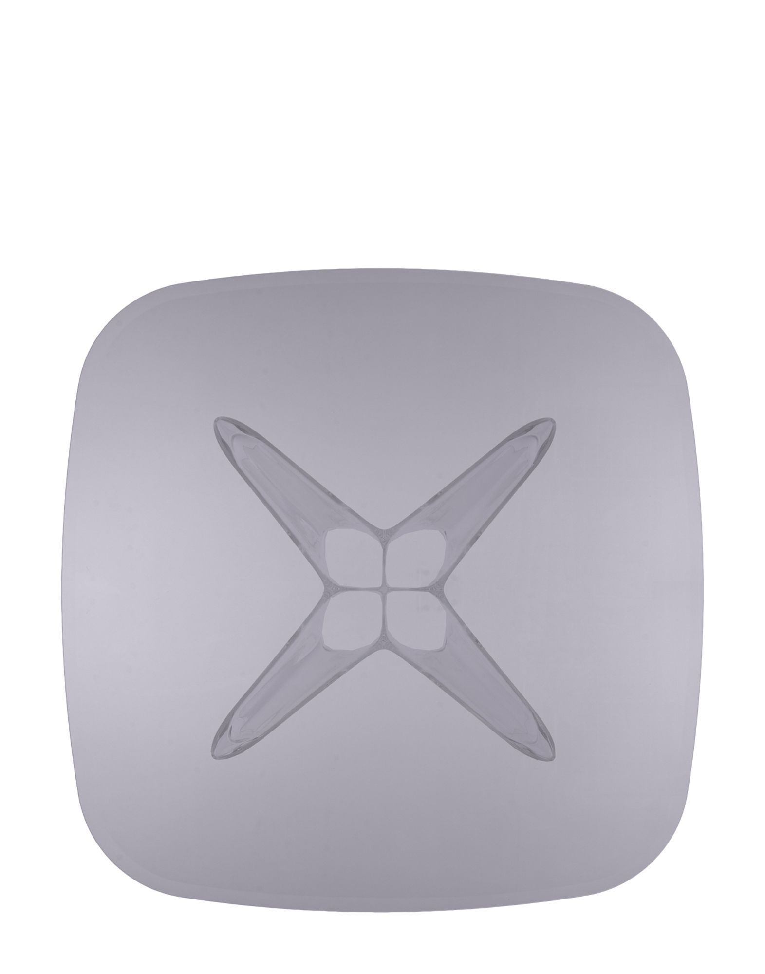 Квадратный стол из хрусталя и инженерного пластика Kartell SIR GIO ARCH-00107757 - Вид №28