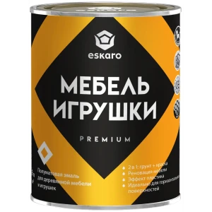 Моющаяся краска Eskaro Toys & Furniture для мебели и игрушек, 0.9 л 89385176