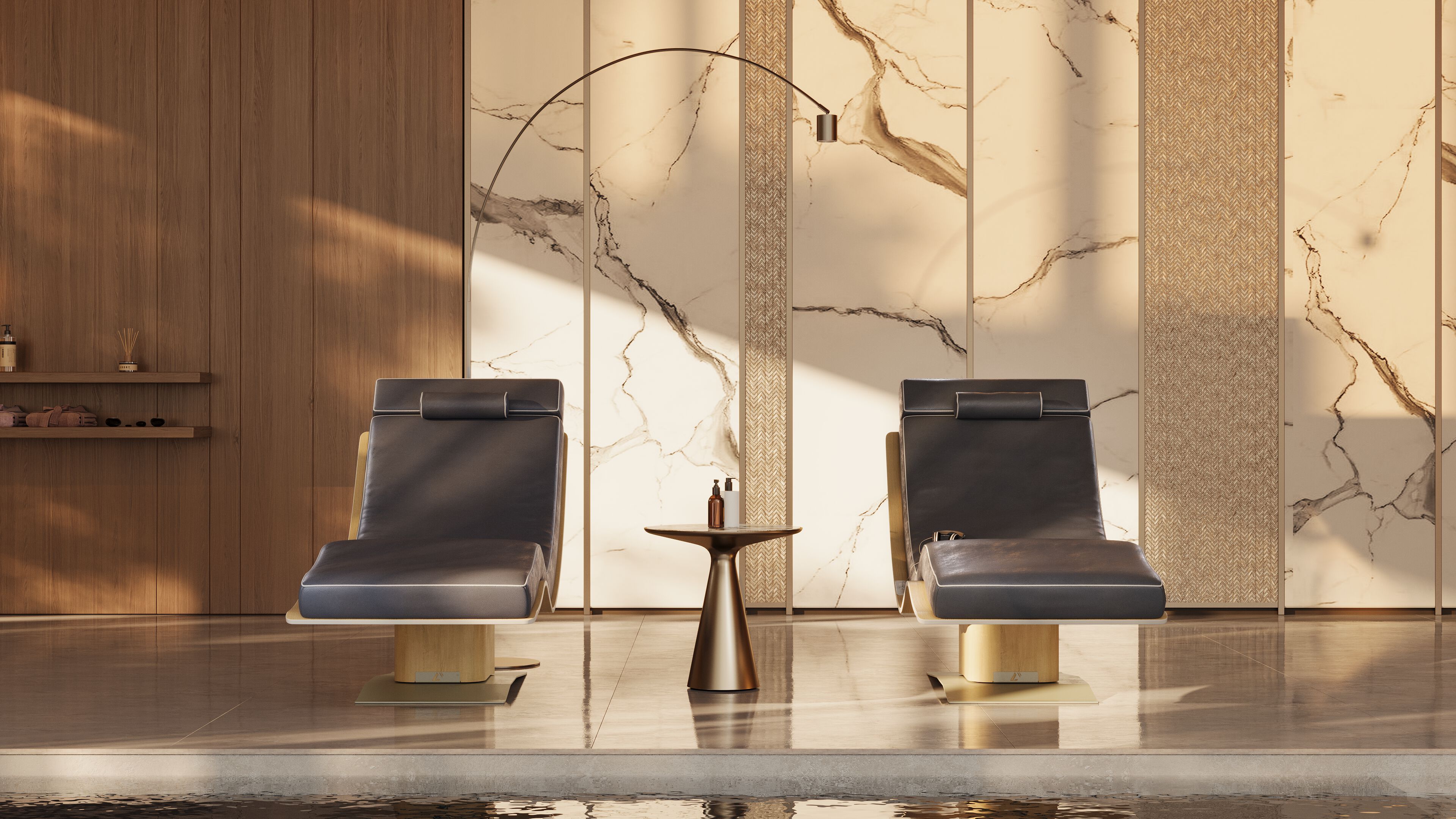 Шезлонг с электроприводом Lemi Group Home SPA ARCH-00084658 - Вид №2