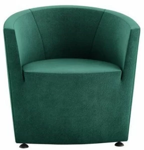 Tacchini Кресло из ткани с подлокотниками Parentesi