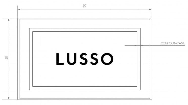 Хлопок сплошной цвет ванной ковер LUSSO VARESE ARCH-00057891 - Вид №3