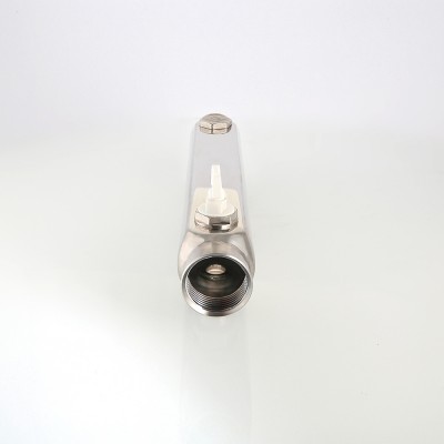 VTc.510.SS.060408 Коллектор из нержавеющей стали с межосевым расстоянием выходов 100 мм Valtec 1", 8 x 1/2"  - Вид №2