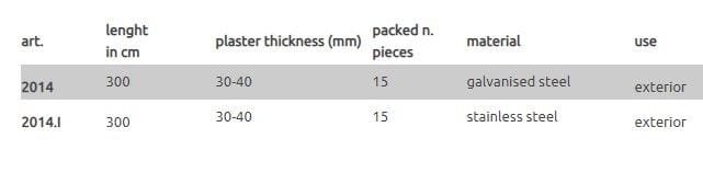 Профиль защитного выступа EDILFERRO TRAVEST ART. 2014 - 2014.I ARCH-00130719 - Вид №3