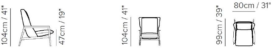 Natuzzi Кресло с подлокотниками с высокой спинкой sun-id-1415718 - Вид №3