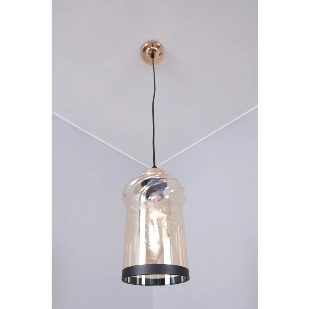 Люстра подвесная А Misterio 6830-1 1 лампа E27 40 Вт SCHAFFNER STLM-2186086 - Вид №3