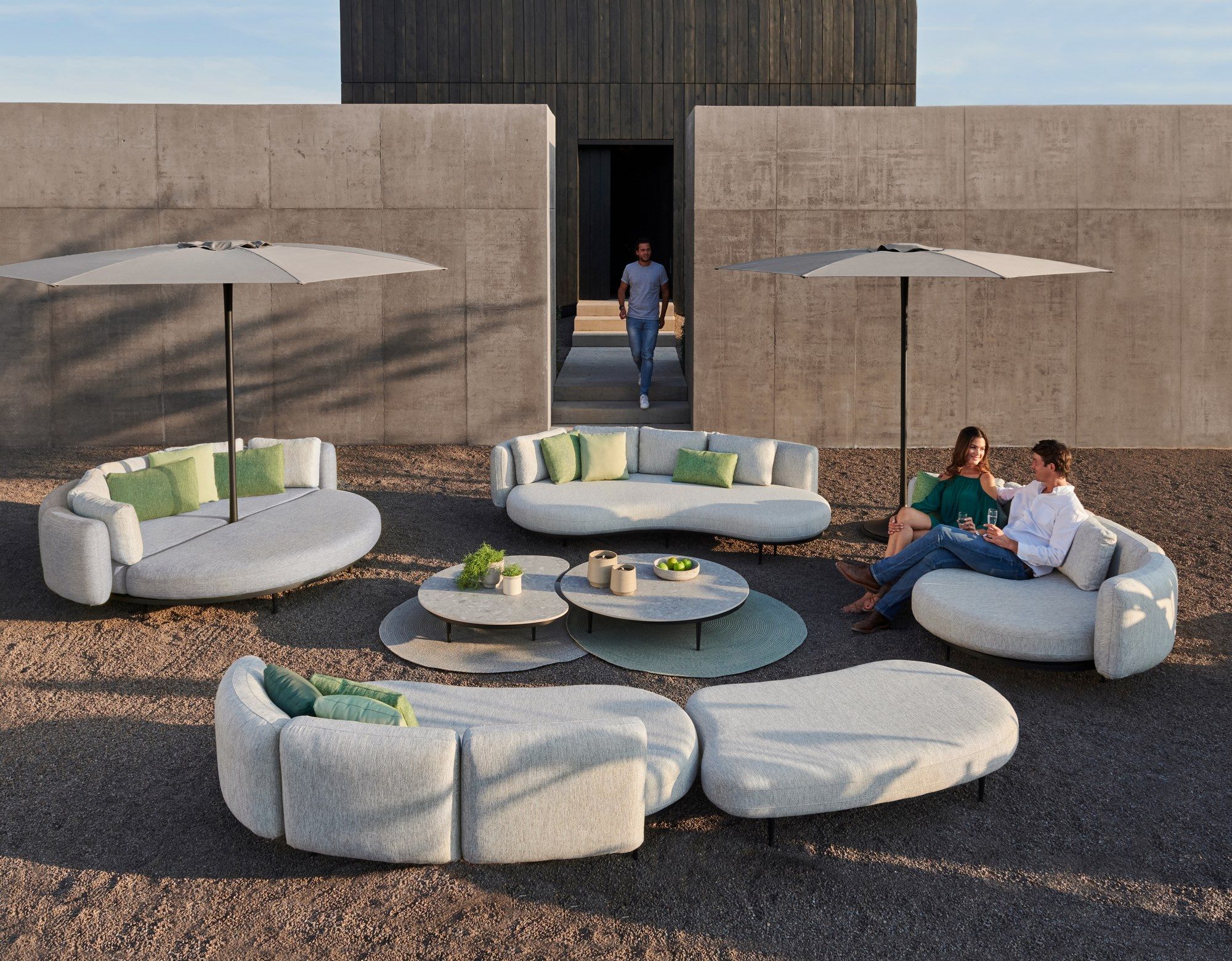 Керамический низкий садовый столик Royal Botania Organix Lounge ARCH-00135285 - Вид №5