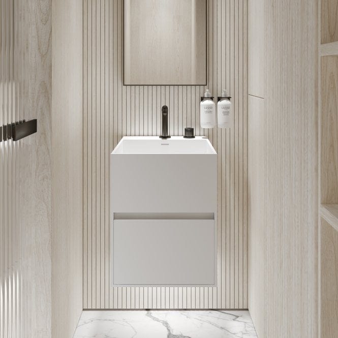 Подвесной умывальник из смолы с ящиками LUSSO Ethos ARCH-00028901 - Вид №5