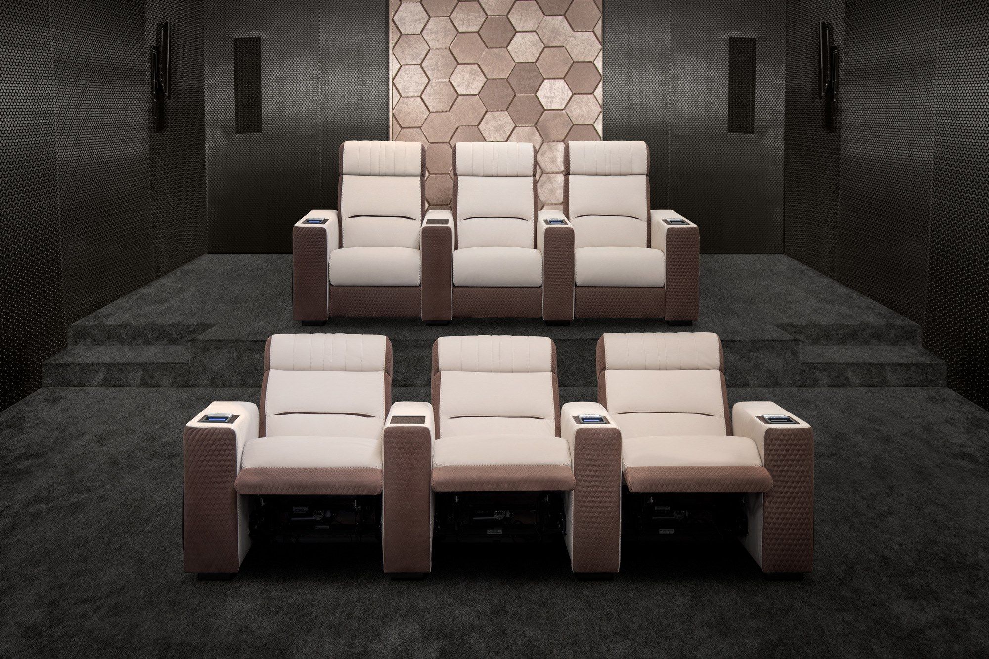 Тканевое кресло с подлокотниками для домашнего кинотеатра Formitalia Дастин ARCH-00080659 - Вид №8