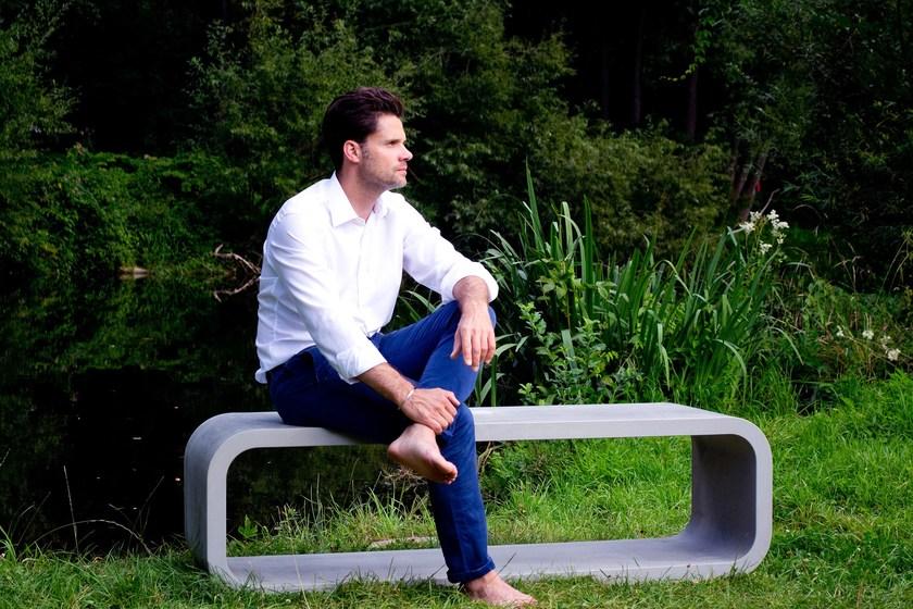 CO33 Бетонная скамья Opus O160b - Вид №4