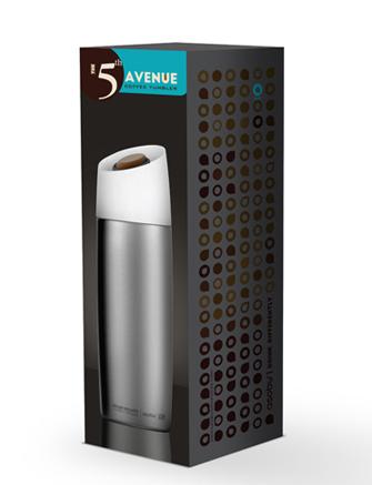 V800 white Термокружка 390 ml Asobu 5th Avenue - Вид №1