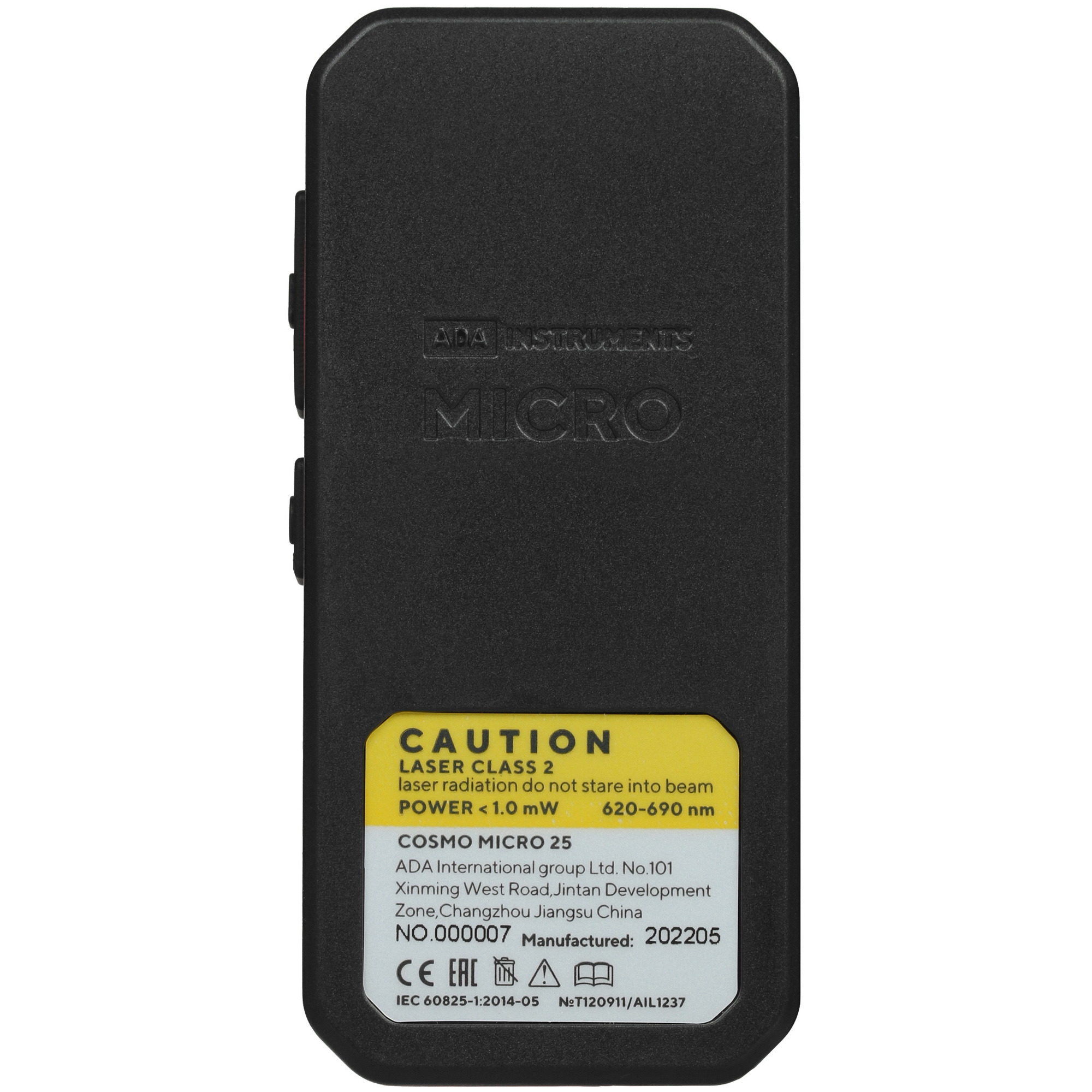 Лазерный дальномер ADA Cosmo MICRO 25 5059770 STDN-0073491 - Вид №2