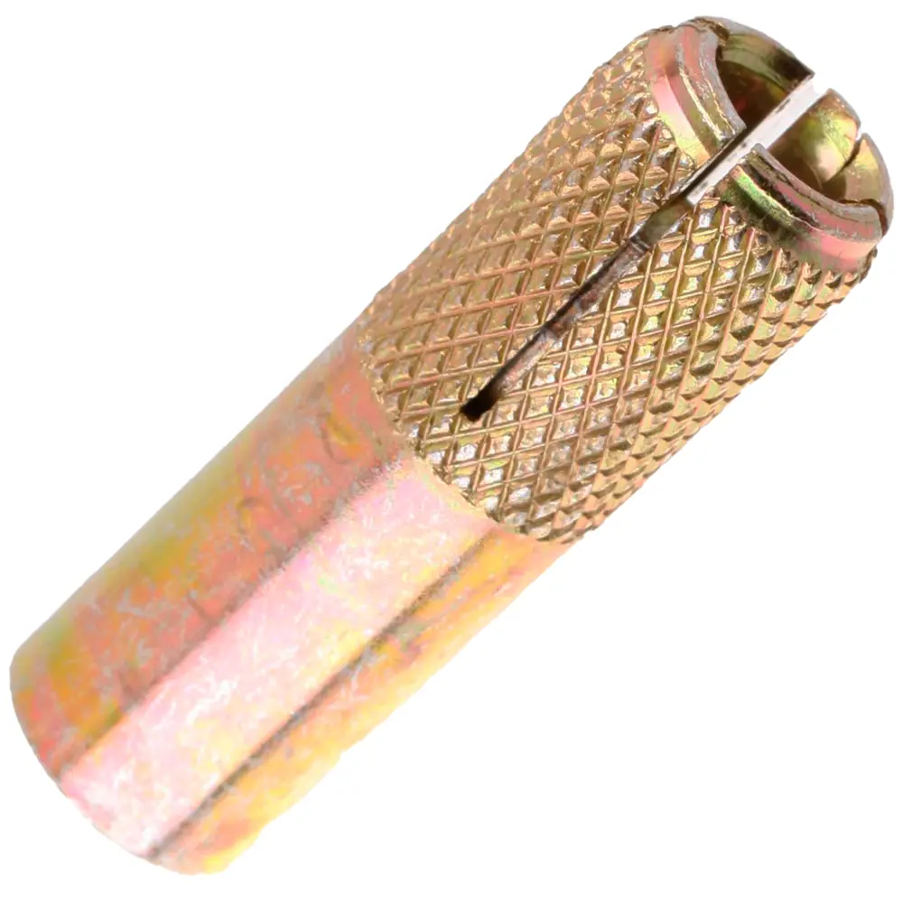 Забивной анкер-цанга оцинкованный М12x50 мм 10 шт СТРОЙБАТ STLM-2193081