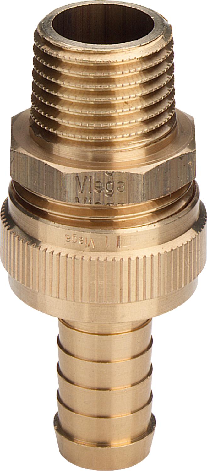 Viega Фитинг "елочка" для присоединения шланга 1831 (138 653 1)) 