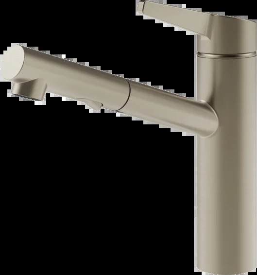 Смеситель для раковины 60536 149 Gessi Thalium МАТОВЫЙ НИКЕЛЬ FINOX