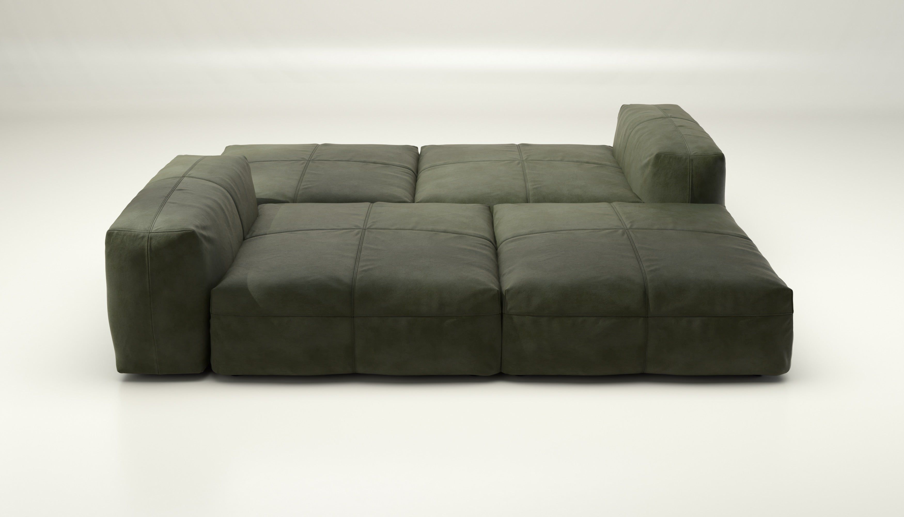 Кожаный модульный диван vetsak Leather ARCH-00066627 - Вид №6