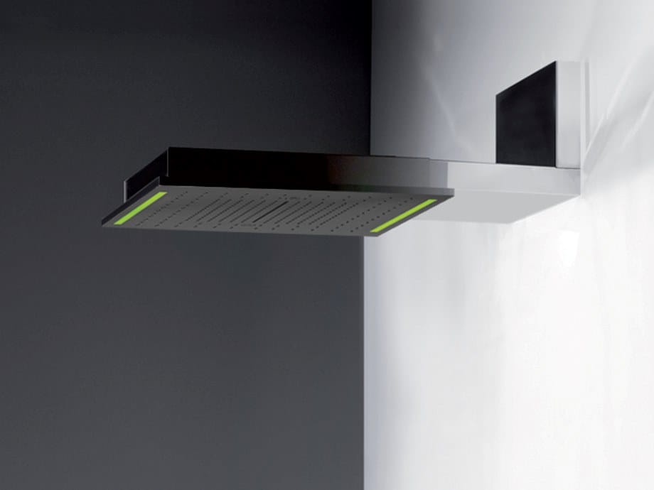 Настенная душевая головка с кронштейном с освещением Gessi Colour ARCH-00027766