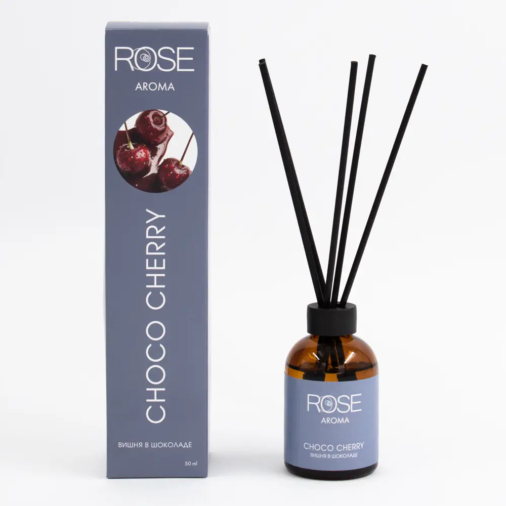 Ароматический диффузор ROSE Choco Cherry 50 мл - создание уютной атмосферы 89400728 STLM-1571251