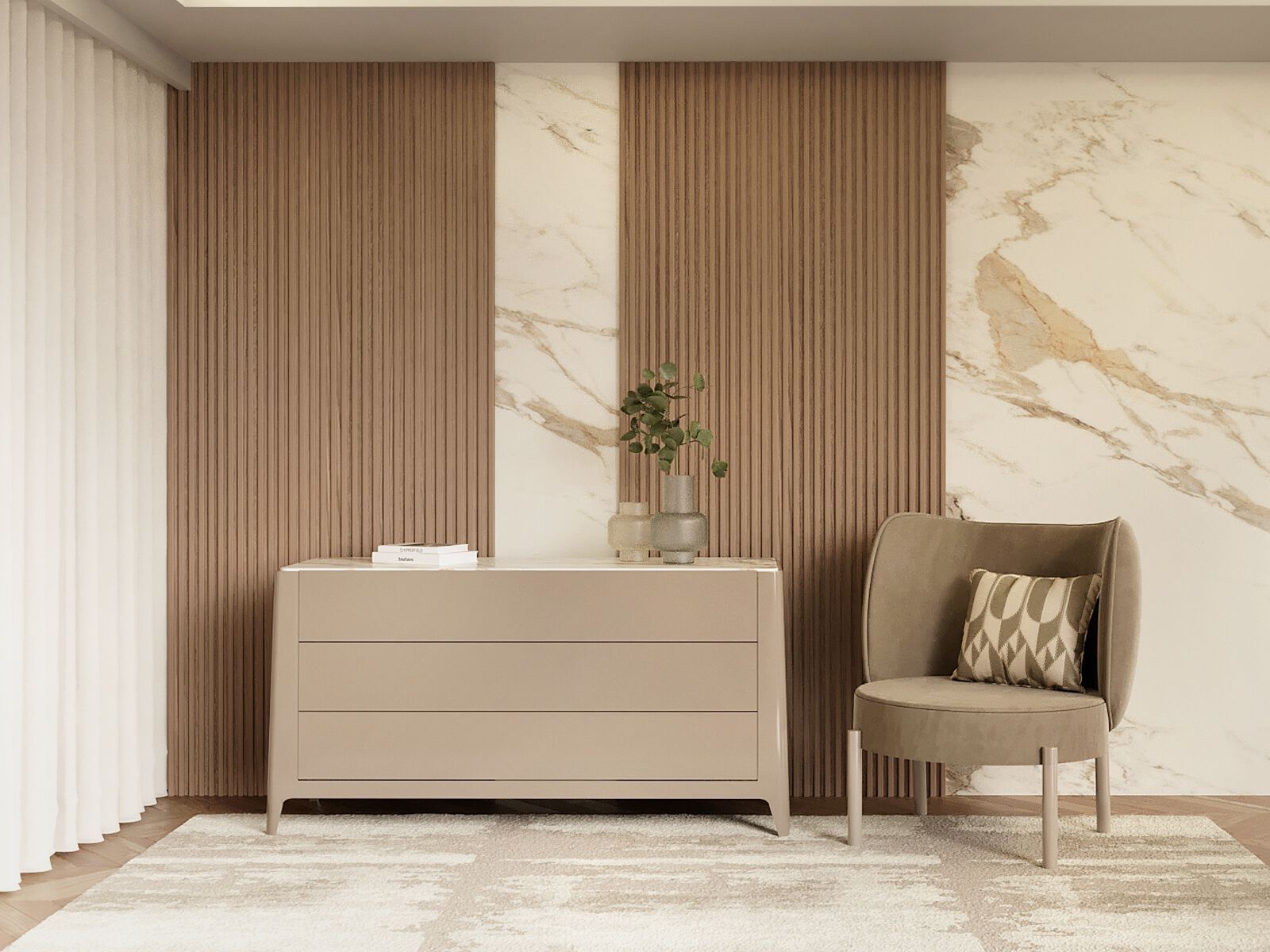 Деревянный комод ANA ROQUE INTERIORS ARCH-00054979 - Вид №1