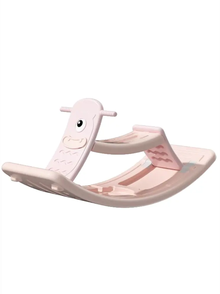 91637157 Качалка-балансборд-трансформер Unix Kids Monster 2 in 1 34x32 см розовый STLM-0949326