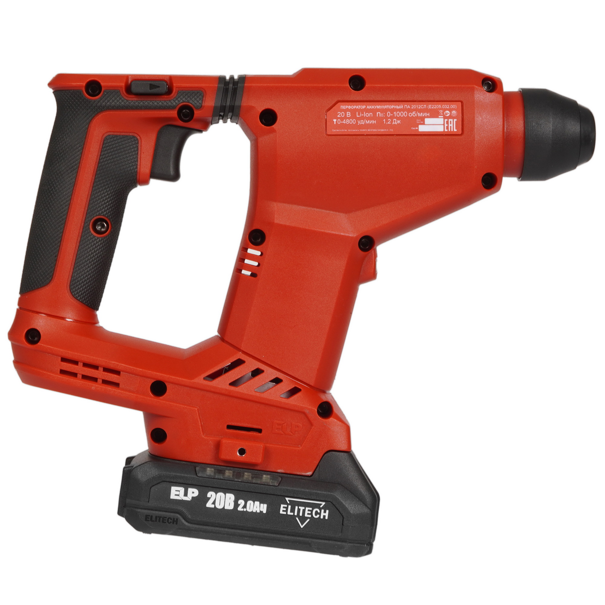 Перфоратор Elitech ПА 2012СЛ 9205872 STDN-0083038 - Вид №2