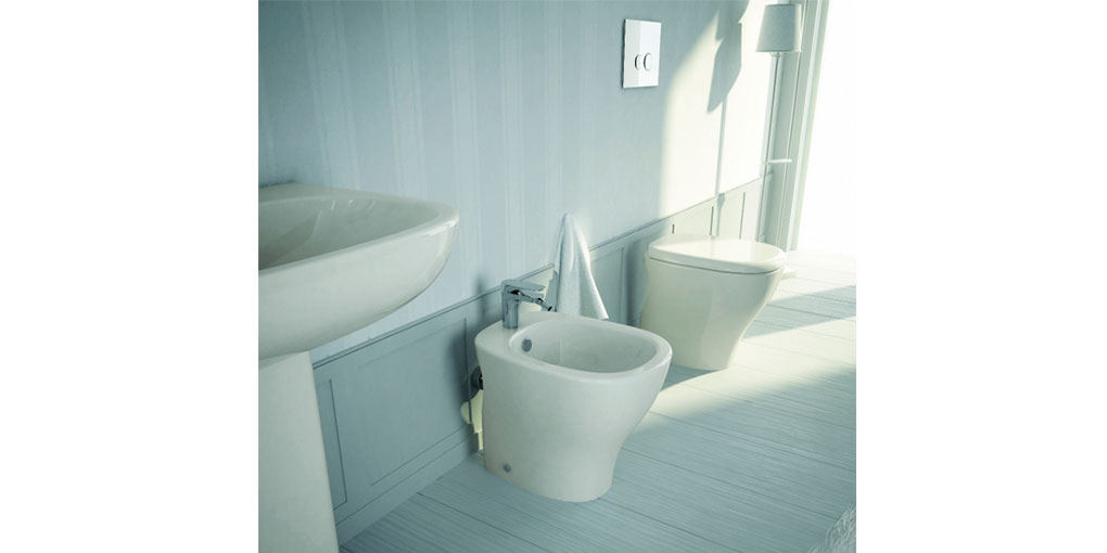 M20 Приставной унитаз напольный Белый Ceramica Hidra MY new! Италия - Вид №3