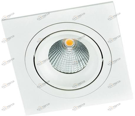 Terzo Light Регулируемый встраиваемый светодиодный светильник из алюминия  C172s. xxxx . xx 